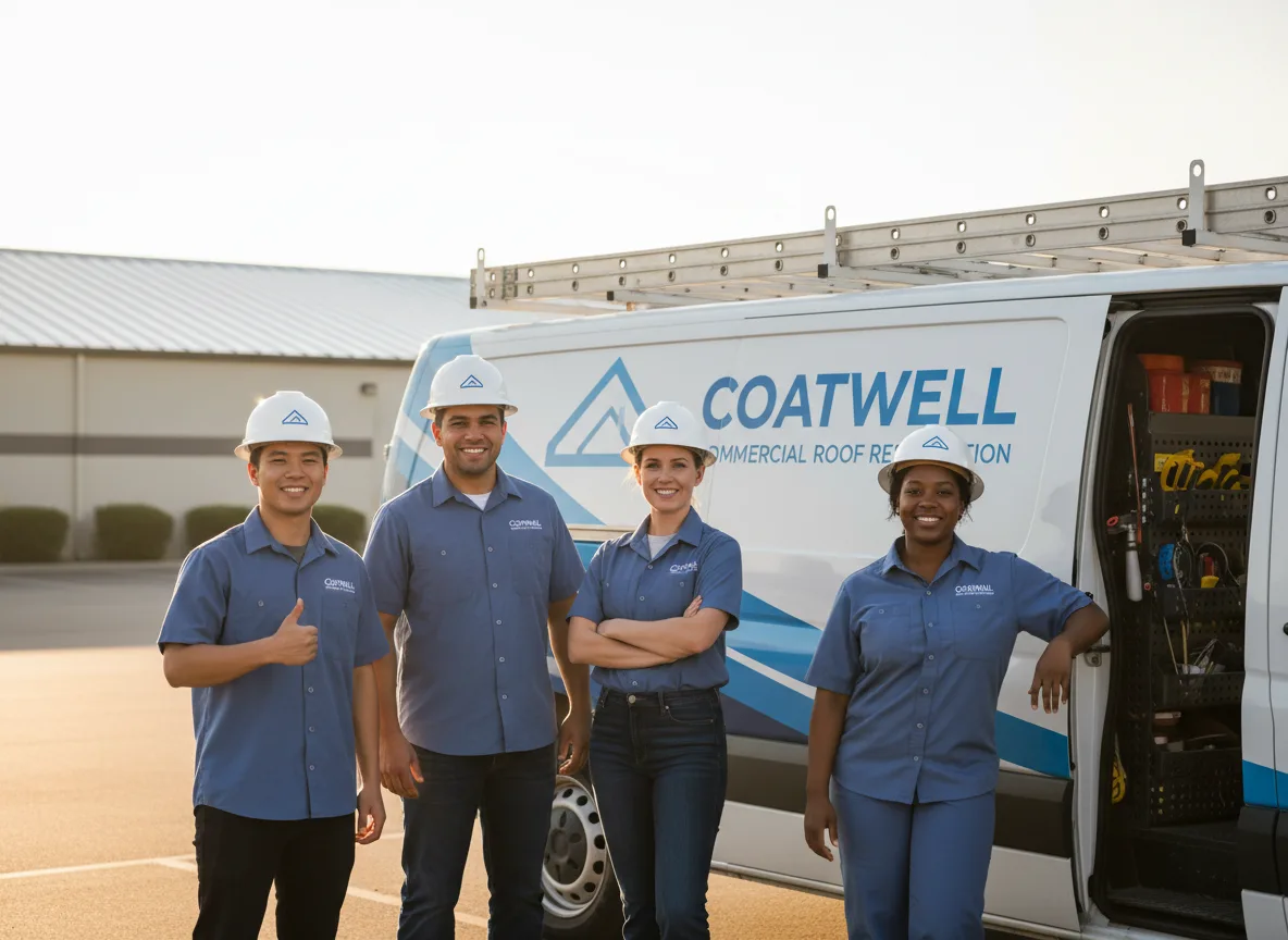 Commercial roof coating company in Tahuya, WA